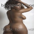 Black horny women