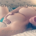 Divorced female nudist swinger