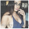 Divorced female nudist swinger